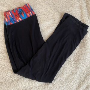 Stretchy bootcut/flare yoga pants